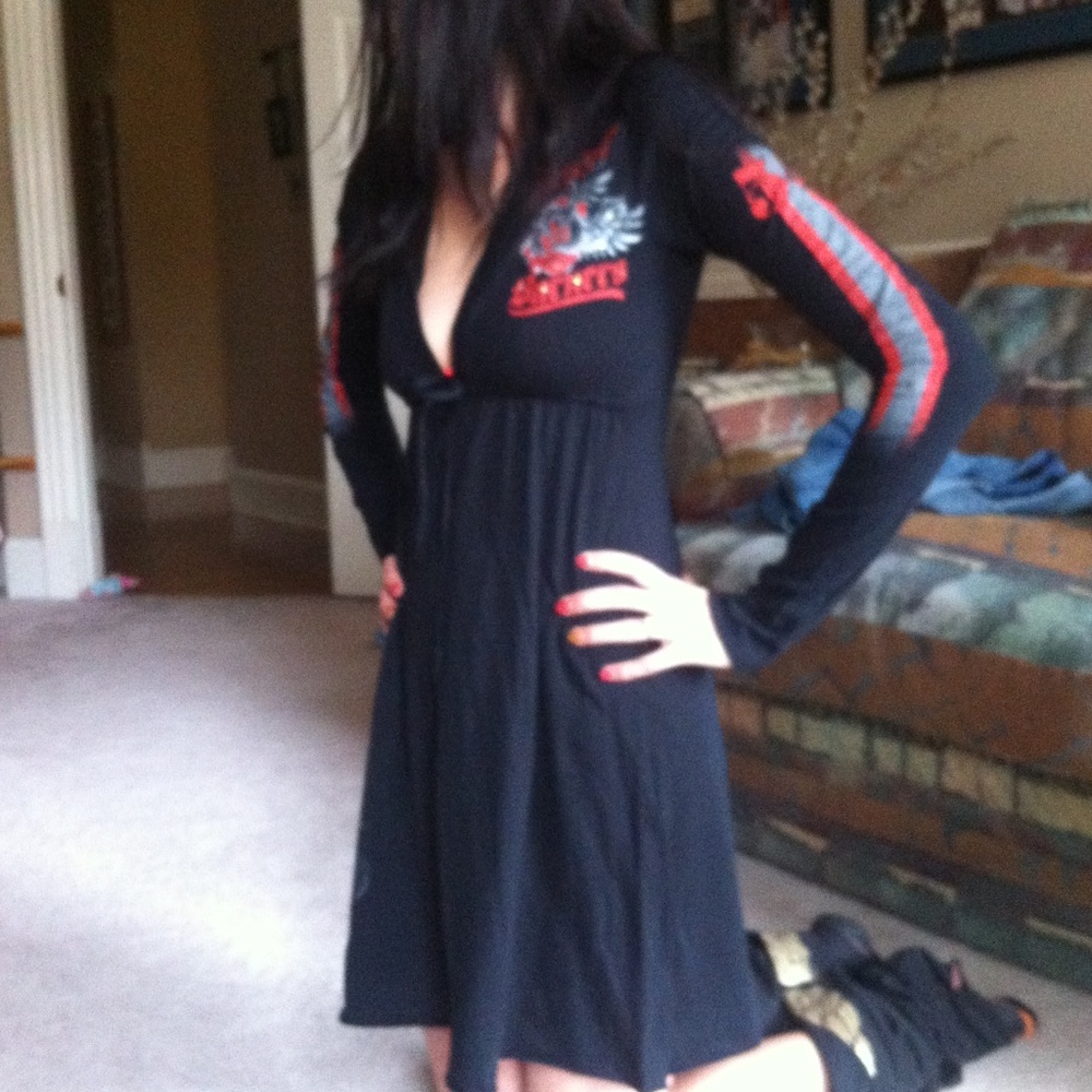 COPY - Bejeweled hooded dress. Available in XL